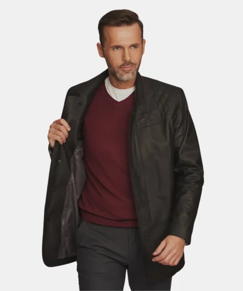 Zephyr Men’s Soft Leather Jacket