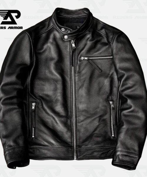 RiderX Authentic Motorcycle Leather Jacket
