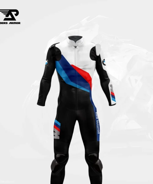 Alpino Ultra-BMW White Racing Leather Suit