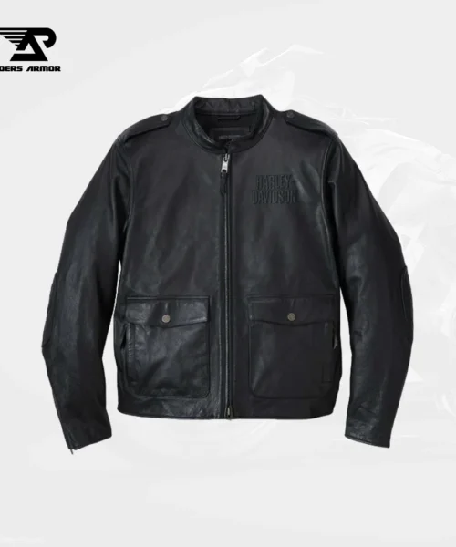 Captain’s Layer Men’s System Leather Jacket – Black Edition