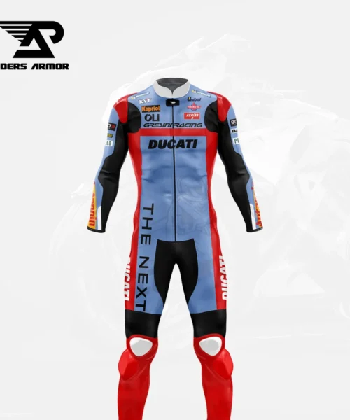 Fabio Di Giannantonio Sky Blue Ducati Racing Suit