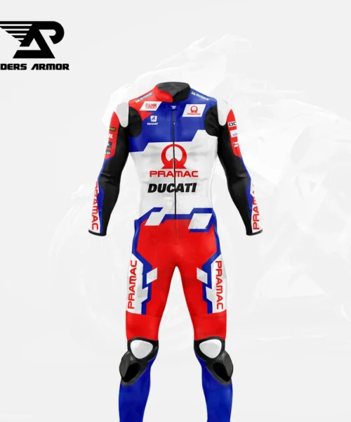 Johan Zarco Ducati Motorcycle Racing Leather Suit