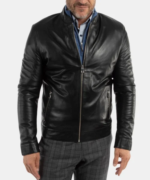 LuxeCraft Signature Soft Leather Jacket
