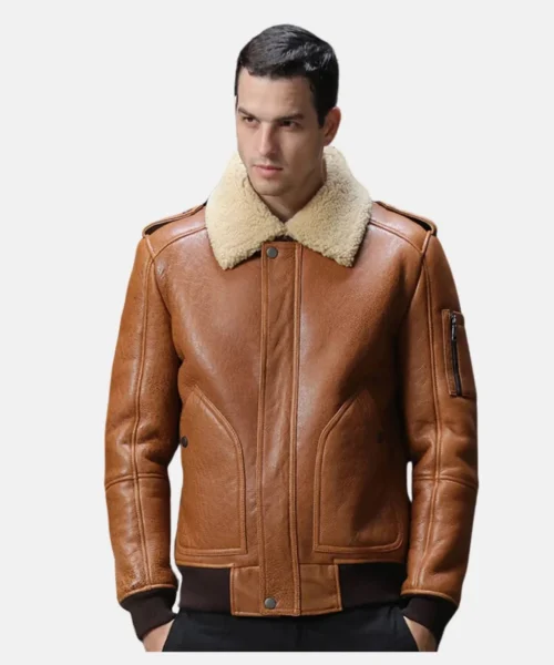 Skyward B3 Airforce Sheepskin Bomber Jacket